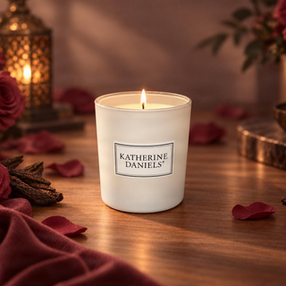 Katherine Daniels Midnight Rose & Oud Scented Candle, Limited Edition